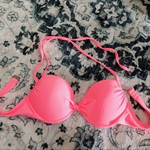 Bright Pink Bikini Top